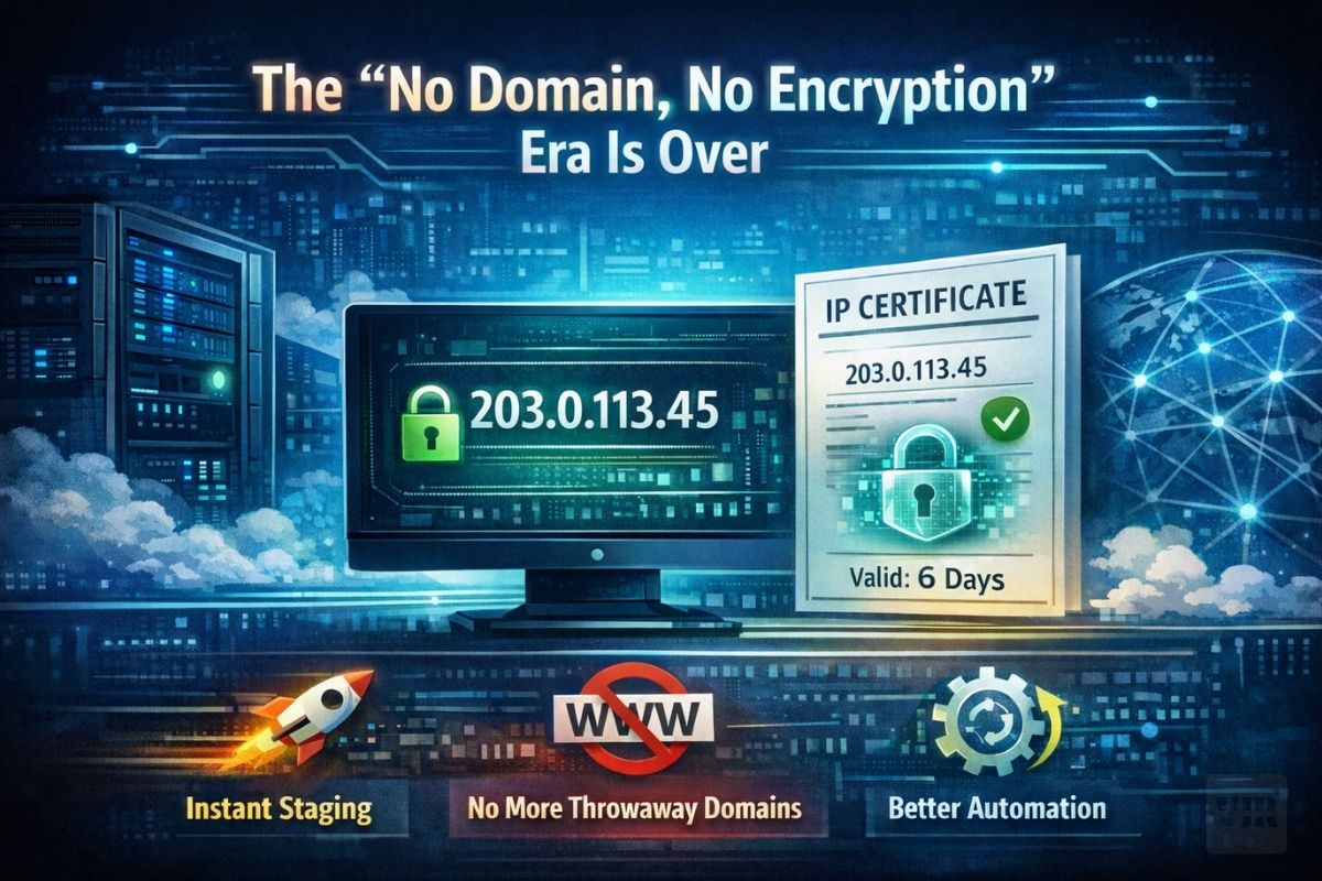 The "No Domain, No Encryption" Era Is Over